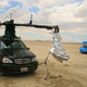 Illustration for article titled Riding Shotgun Through A Sandstorm With iTop Gear/i